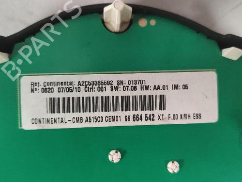 Instrument cluster CITROËN DS3 (SA_) 1.6 THP 155 | BP32260233C47