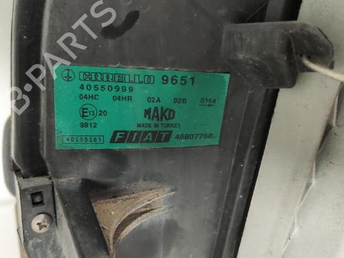 Left headlight FIAT DOBLO Box Body/MPV (223_) 1.9 D (223ZXB1A) | BP28123151C28 - Image 4