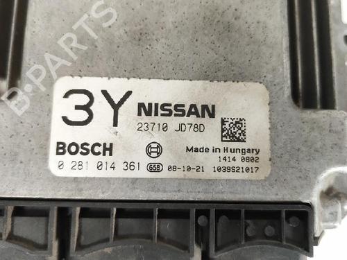 Engine control unit (ECU) NISSAN QASHQAI / QASHQAI +2 I (J10, NJ10, JJ10E) 2.0 dCi All-wheel Drive | BP27418177M57 