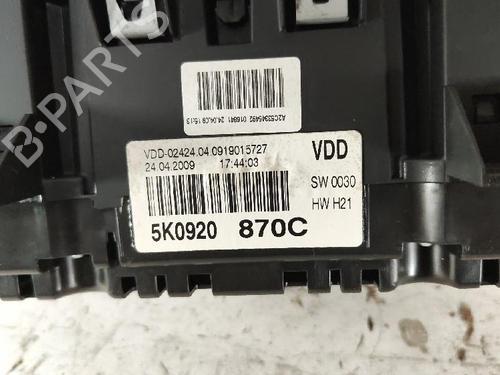 Instrument cluster VW GOLF PLUS V (5M1, 521) 2.0 TDI | BP27432544C47 