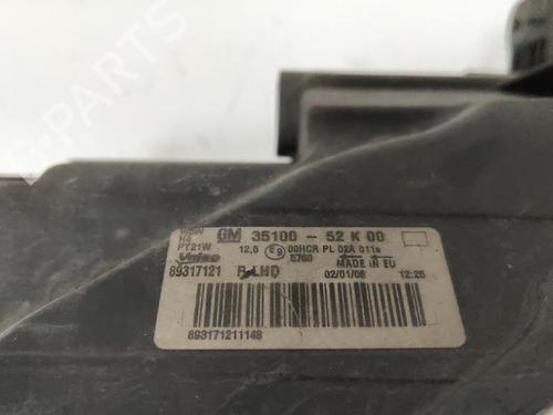 Right headlight OPEL AGILA B (H08) 1.0 (F68) | BP33686841C29 - Image 3