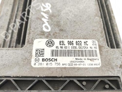 Engine control unit (ECU) VW GOLF PLUS V (5M1, 521) 2.0 TDI | BP27413392M57
