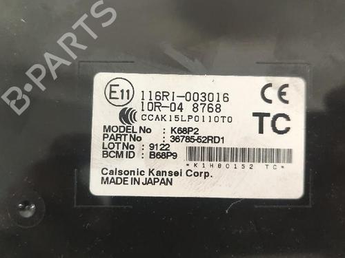 Electronic module SUZUKI SWIFT V (AZ) 1.2 AllGrip (A2L412) | BP36663300M83  - Image 5