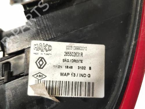 Right taillight RENAULT CLIO IV (BH_) 1.5 dCi 75 | BP32079732C35