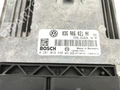 Engine control unit (ECU) VW PASSAT B6 (3C2) 2.0 TDI | BP27412011M57 