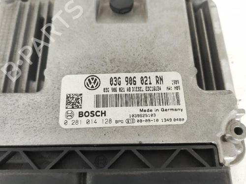 Engine control unit (ECU) VW TOURAN (1T1, 1T2) 1.9 TDI | BP27412124M57