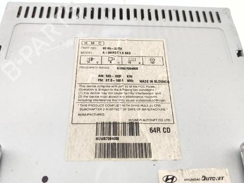 Radio HYUNDAI i30 Estate (FD) 1.4 | BP27420378E6 