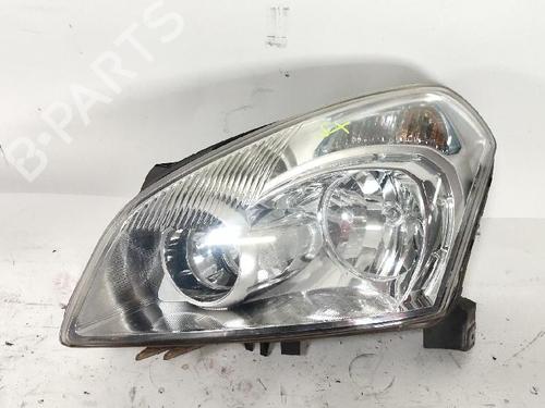 Used Left headlight NISSAN QASHQAI I (J10, NJ10) 1.6 (114 hp) 27432318