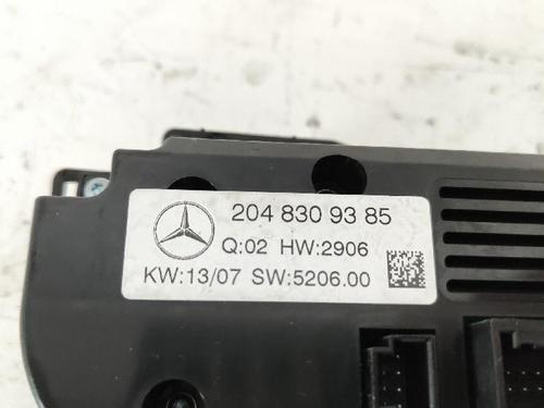Climate control MERCEDES-BENZ C-CLASS (W204) C 220 CDI (204.008) | BP27428396I5 