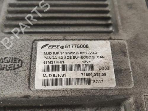Engine control unit (ECU) FIAT PANDA (169_) 1.3 D Multijet (169.AXC1A) | BP31579305M57 - Image 3
