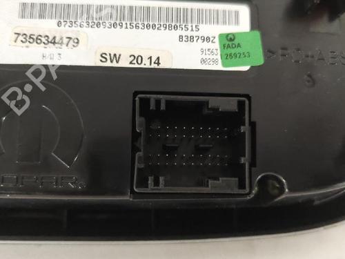 Climate control FIAT 500X (334_) 1.4 (334AXC1B, 334AXC11) | BP40278972I5 - Image 3
