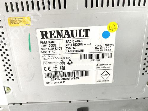 Radio RENAULT CAPTUR I (J5_, H5_) 1.5 dCi 90 (J5N4, J5M5, J5MW, J5M6, J5AL, J5AJ) | BP35750455E6 - Image 4