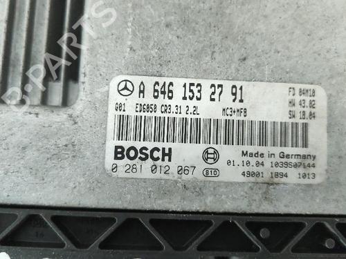 Engine control unit (ECU) MERCEDES-BENZ VIANO (W639) 3.2 (639.711, 639.811, 639.813) | BP35973895M57 - Image 2