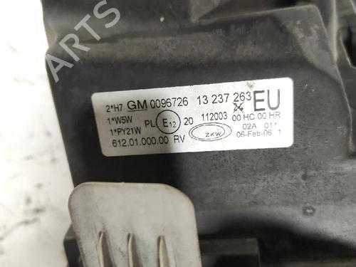 Left headlight OPEL CORSA C (X01) 1.2 Twinport (F08, F68) | BP27430730C28 - Image 3