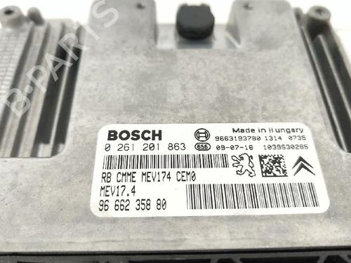 Engine control unit (ECU) CITROËN C3 Picasso (SH_) 1.4 VTi 95 (SH8FSC, SH8FP0, SH8FP6) | BP27423778M57 