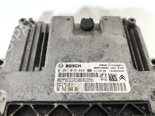 Engine control unit (ECU) CITROËN C3 II (SC_) 1.4 HDi 70 (SC8HZC, SC8HR0, SC8HP4) | BP31081369M57