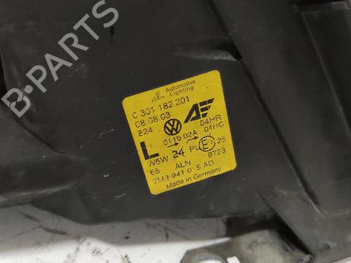Left headlight VW SHARAN (7M8, 7M9, 7M6) 1.9 TDI | BP27421105C28