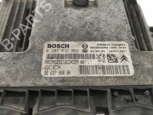 Engine control unit (ECU) CITROËN JUMPY II Van 1.6 HDi 90 16V | BP27432971M57 - Image 3