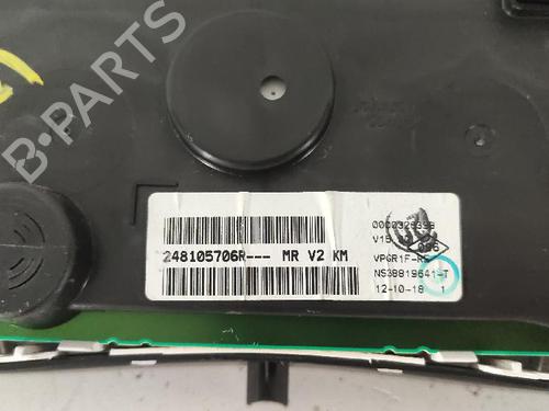 Instrument cluster DACIA SANDERO II 1.0 LPG (B8ML) | BP27925543C47 