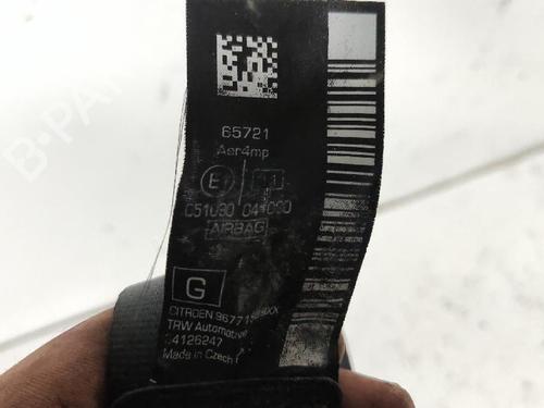 Front left seatbelt CITROËN C3 II (SC_) 1.4 | BP38615835I26 - Image 5