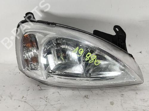 Used Right headlight Right headlight OPEL CORSA C (X01) 1.2 (F08, F68) (75 hp) 32659125 32659125