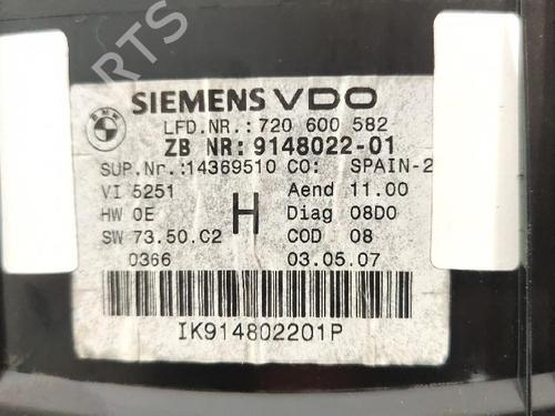 Instrument cluster BMW 3 Touring (E91) 318 i | BP28313503C47 