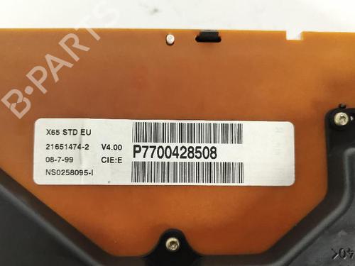 Instrument cluster RENAULT CLIO II (BB_, CB_) 1.2 (BB0A, BB0F, BB10, BB1K, BB28, BB2D, BB2H, CB0A,... | BP27416704C47 
