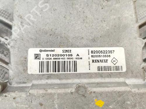 Engine control unit (ECU) RENAULT CLIO III (BR0/1, CR0/1) 1.2 16V (BR02, BR0J, BR11, CR02, CR0J, CR11) | BP27410834M57 