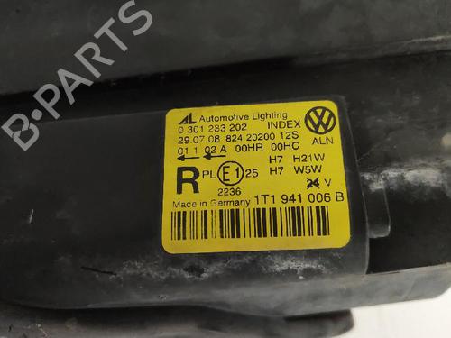 Højre forlygte VW TOURAN (1T1, 1T2) 2.0 TDI | BP28578560C29 