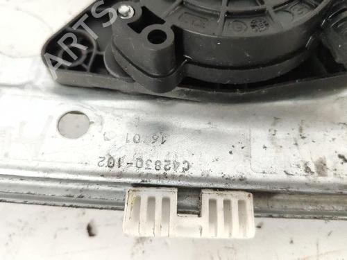 Front right window mechanism RENAULT MEGANE IV Hatchback (B9A/M/N_) 1.5 dCi 110 (B9A3) | BP37629903C23 - Image 2
