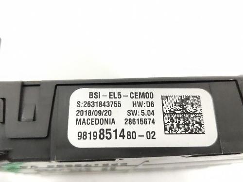 Electronic module PEUGEOT 308 II (LB_, LP_, LW_, LH_, L3_) 1.2 THP 130 | BP27424034M83 