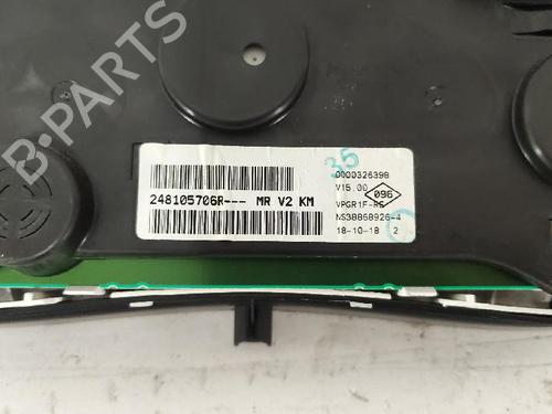 Instrument cluster DACIA SANDERO II 1.0 SCe 75 (B8JC, B8JD, B8NC) | BP27430743C47 