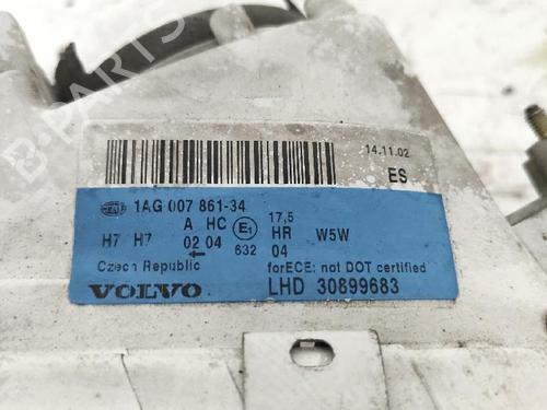 Right headlight VOLVO V40 Estate (645) 1.9 DI | BP27432551C29 