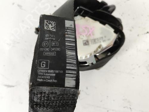 Front left seatbelt CITROËN C3 II (SC_) 1.6 HDi | BP32313659I26