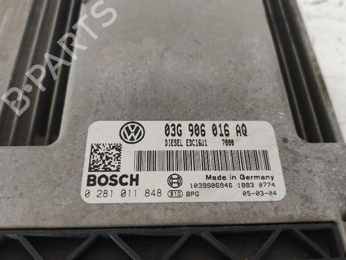 Engine control unit (ECU) VW GOLF PLUS V (5M1, 521) 2.0 TDI | BP27411134M57 - Image 2