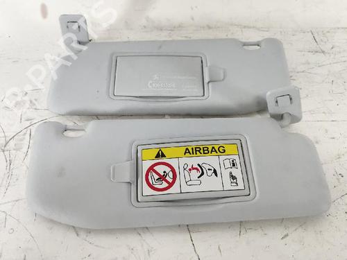 Used Left sun visor PEUGEOT 2008 I (CU_) 1.2 THP 110 / PureTech 110 (110 hp) 27433029