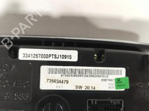 Climate control FIAT 500X (334_) 1.4 (334AXC1B, 334AXC11) | BP40278972I5 - Image 4