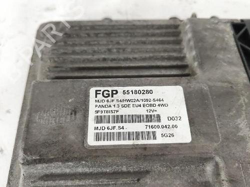 Engine control unit (ECU) FIAT PANDA (169_) 1.3 D Multijet (169.AXC1A) | BP27421792M57 