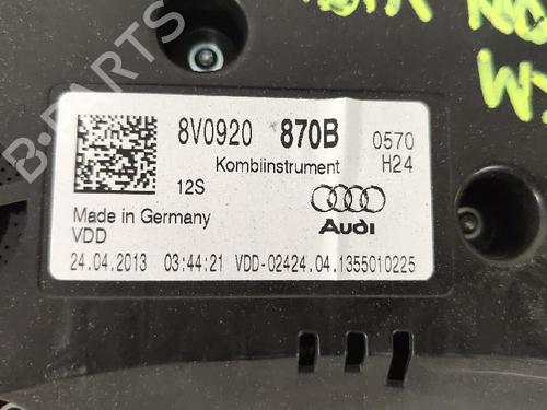 Instrument cluster AUDI A3 (8V1, 8VK) 1.6 TDI | BP36107311C47  - Image 5