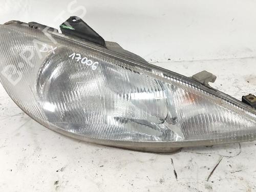 Højre forlygte PEUGEOT 206 Hatchback (2A/C) 2.0 HDI 90 (90 hp) 27429912