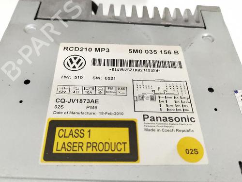 Radio VW POLO V (6R1, 6C1) 1.4 (6R1) | BP27423955E6 