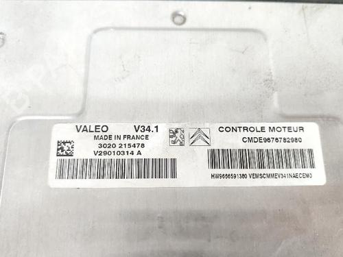 Engine control unit (ECU) CITROËN C3 II (SC_) 1.1 i | BP27418753M57 