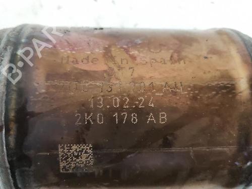 Catalyst VW POLO VI (AW1, BZ1, AE1) 1.0 MPi | BP27695991M10