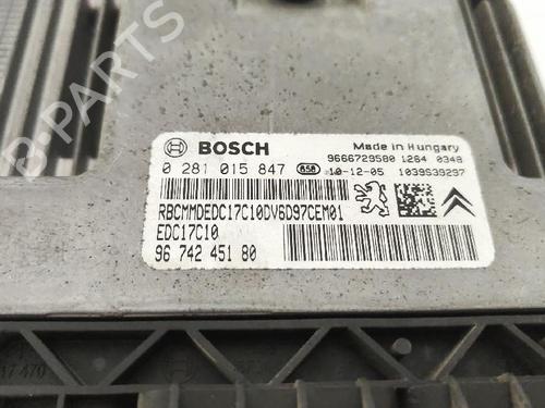 Engine control unit (ECU) CITROËN C3 Picasso (SH_) 1.6 HDI 90 | BP27422337M57 