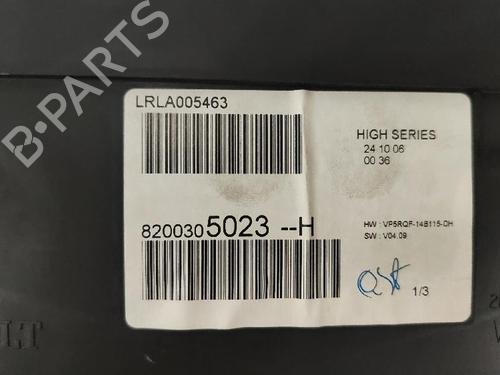 Instrument cluster RENAULT CLIO III (BR0/1, CR0/1) 2.0 16V Sport (CR0N, CR1P) | BP27418699C47