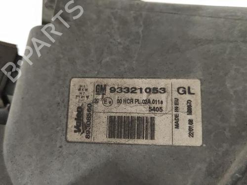 Right headlight OPEL MERIVA A MPV (X03) 1.3 CDTI (E75) | BP31012809C29