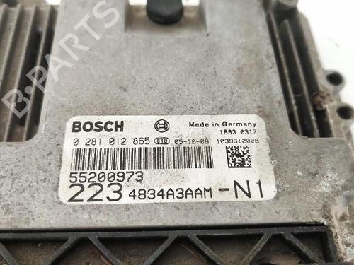 Engine control unit (ECU) FIAT DOBLO Box Body/MPV (223_) 1.9 D (223ZXB1A) | BP31081392M57 - Image 3