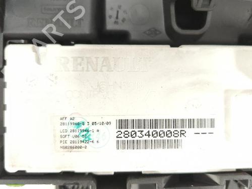 Multifunctionele display RENAULT MEGANE III Hatchback (BZ0/1_, B3_) 1.5 dCi (BZ09, BZ0D, BZ1W, BZ29, BZ14) | BP27415539C48 