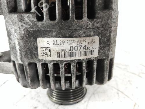 Alternator CITROËN C3 II (SC_) 1.2 VTi 82 | BP27411594M7 - Image 3