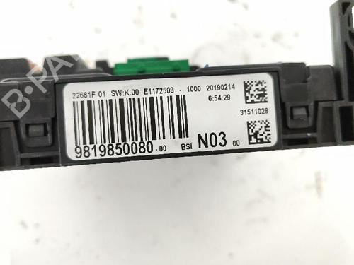 Electronic module PEUGEOT 208 Hatchback Van (CR_) 1.5 BlueHDi 100 | BP36882112M83 - Image 3